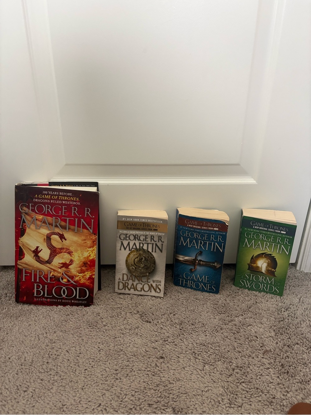 Game of thrones series books